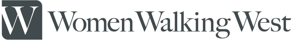 Women Walking West Logo